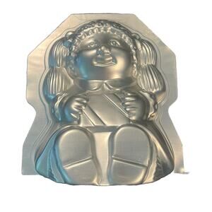 Wilton Cabbage Patch Kids Doll 3D stand up cake pan 1984 full body Mold Form